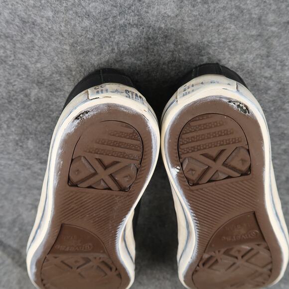 Converse Shoes Mens 8.5 Casual Sneaker Leather Mid Lace Up High Street All Star - Picture 13 of 13